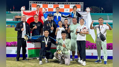 Изрображение 'Сборная Узбекистана завоевала 9 медалей молодёжного ЧА по лёгкой атлетике'