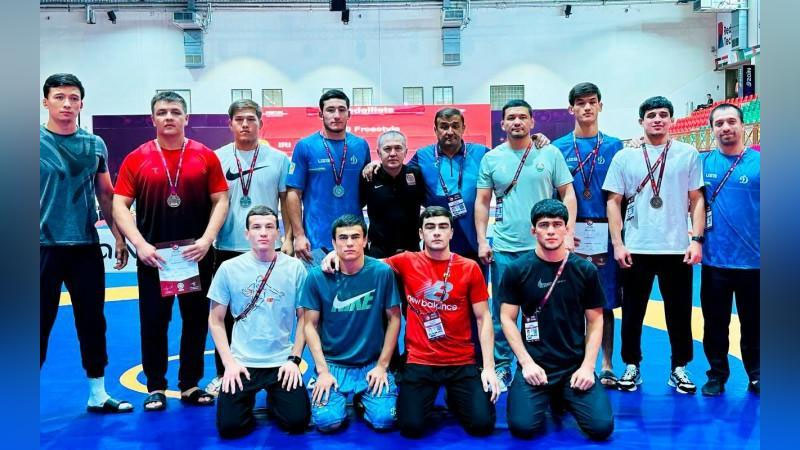Изрображение 'На молодежном чемпионате Азии по спортивной борьбе узбекистанцы завоевали 20 медалей'