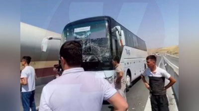 Изрображение 'В УБДД Джизака прокомментировали кадры ДТП с участием пассажирского автобуса'