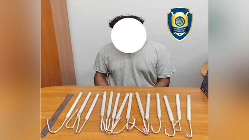 'Навоийда портловчи моддалар билан қўлга тушган эркакнинг мақсади очиқланди'ning rasmi