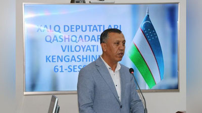 Изрображение 'Стало известно о назначении нового хокима Чиракчинского района Кашкадарьи'