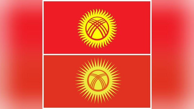 'Qirg`iziston davlat bayrog`ini o`zgartirmoqchi'ning rasmi
