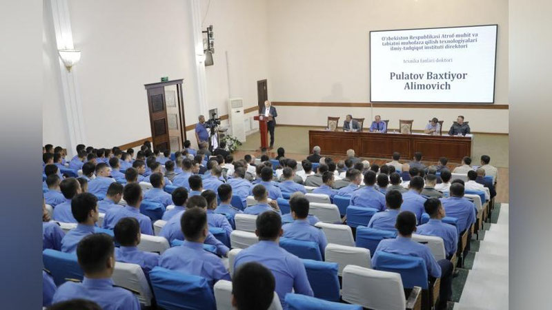 '“Favqulodda vaziyatlarni oldini olish va ularni bartaraf etish: muammo va echimlar” mavzusida respublika ilmiy-amaliy anjumani o`tkazildi'ning rasmi