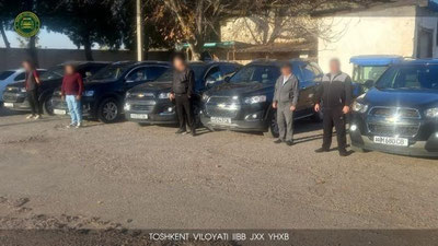 Изрображение 'Участников кортежа с молодоженами на вертолете оштрафовали в Ташкентской области (видео)'