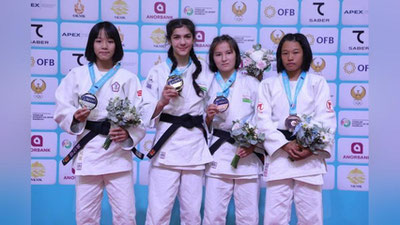 Изрображение 'В первый день чемпионата Азии по дзюдо юниоры Узбекистана завоевали 10 медалей'