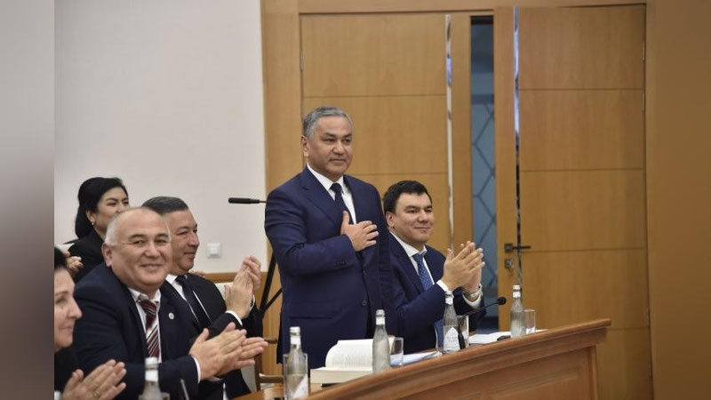 'Ўзбекистон маҳаллалари уюшмаси раиси ва ўринбосарлари сайланди'ning rasmi