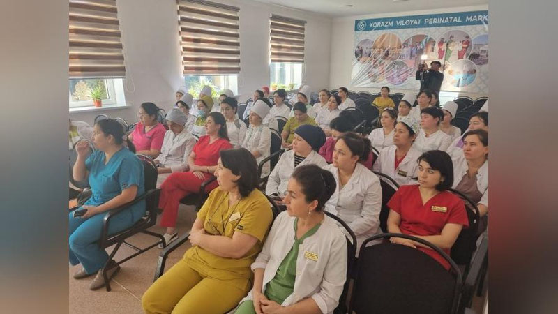 'Хоразмда россиялик тиббиёт мутахассислари семинар ўтказди'ning rasmi