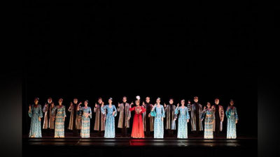 Изрображение 'Балет «Лазги. Танец души и любви» дебютировал на сцене в Баку (видео)'