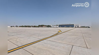 Изрображение 'В аэропорту «Термез» завершена реконструкция аэродромного комплекса'