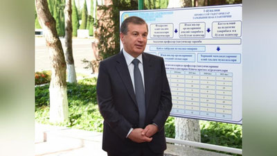 Изрображение 'ПОЕЗДКА ПРЕЗИДЕНТА ПО МИРЗО-УЛУГБЕКСКОМУ РАЙОНУ (ВИДЕО)'