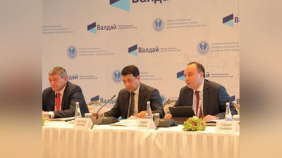 'O`zbekiston va "Valday" xalqaro klubi ekspertlari O`zbekiston-Rossiya munosabatlarining rivojlanish istiqbollarini ko`rib chiqmoqda'ning rasmi