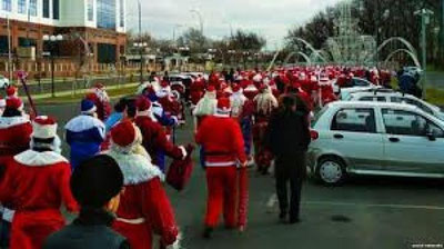 'Ayni paytda Uchtepa tumanida "Qorbobolar paradi" sabab ayrim ko`chalar yopildi'ning rasmi