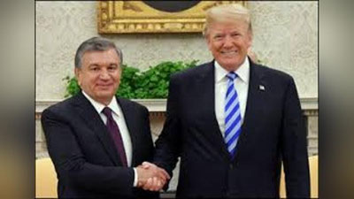 'Shavkat Mirziyoev Donald Trampga koronavirusdan tezroq shifo topishini tiladi'ning rasmi