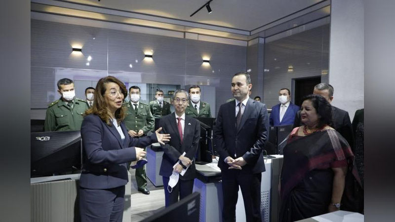 'ДБҚ ва БМТ Наркотиклар ва жиноятчиликка қарши курашиш бошқармаси ўртасида яқин истиқболдаги йўналишлари белгилаб олинди'ning rasmi