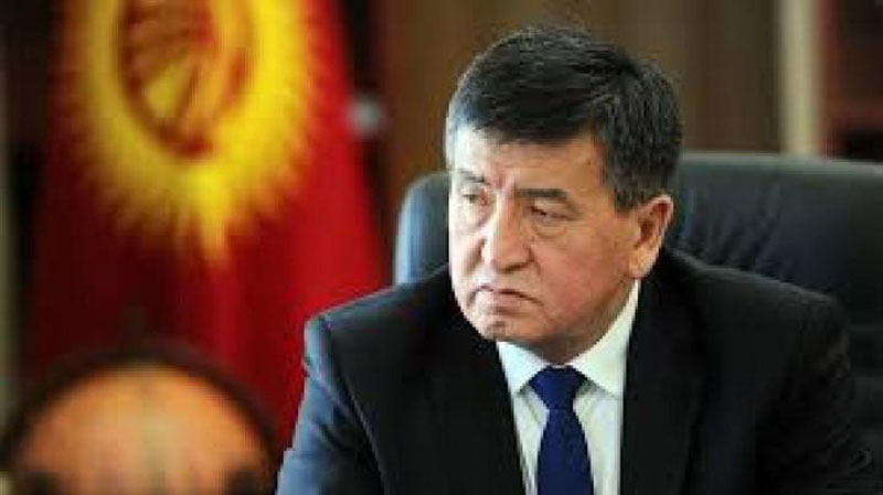 'Қирғизистон Президенти истеъфога чиқишга қарор қилди'ning rasmi