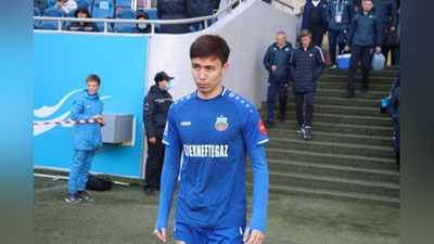 'Хуршид Ғиёсов АГМК клуби билан шартнома имзолади'ning rasmi