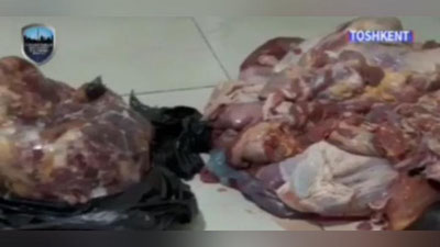 Изрображение 'Партию тухлого мяса обнаружили на одном из рынков столицы (видео)'