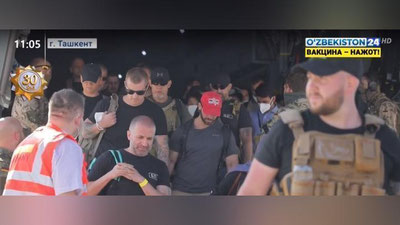 Изрображение '"Узбекистон 24" показал кадры эвакуации граждан из Афганистана транзитом через Ташкент'