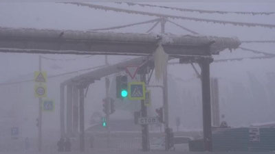 Изрображение 'В якутском селе Оймякон зафиксировали температуру в минус 61 градус (видео)'