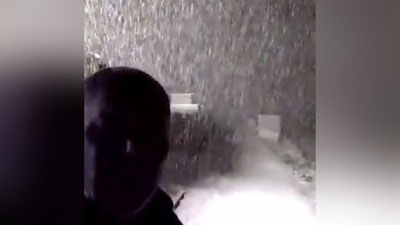Изрображение 'В горах Казахстана прошел обильный снегопад (видео)'
