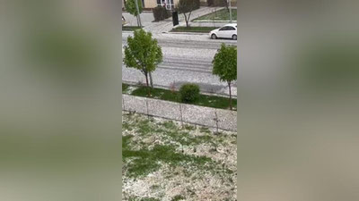 Изрображение 'В Самарканде град засыпает улицы: аэропорт снова приостановил работу (видео)'