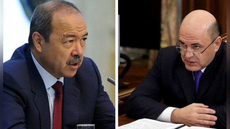 Изрображение 'Российский премьер поблагодарил Абдуллу Арипова за поставку в РФ защитных масок'