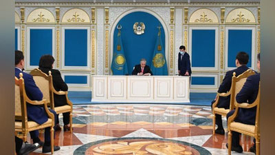 'Qozog`istonda prezidentning vakolatlari qisqartirildi'ning rasmi