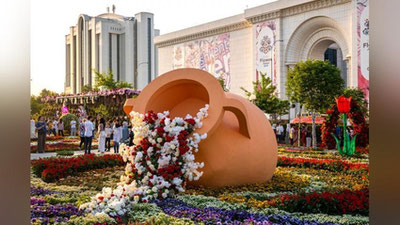 '"Tashkent Flower fest-2022" 10 майга қадар давом этади (видео)'ning rasmi