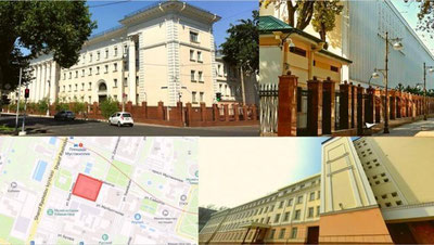 'Sobiq MXXning panjaralarga o`ralgan "Markaziy binosi" ommaviy sotuvga qo`yildi'ning rasmi