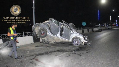 'Marg`ilonda “Sobalt” va “Spark” ishtirokida ayanchli YTH sodir bo`ldi. Qurbonlar bor'ning rasmi
