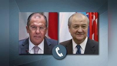 Изрображение 'Подготовку визита Шавката Мирзиёева в Россию обсудили главы МИД'