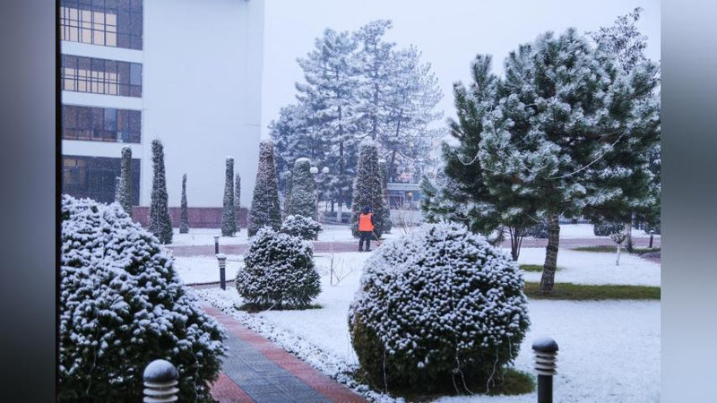 'Бугун айрим жойларда ёмғир ва қор ёғади -"Ўзгидромет"'ning rasmi