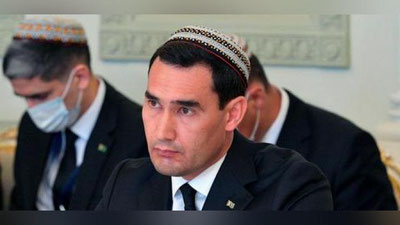 'Turkmaniston Prezidenti o`g`lini Bosh vazirning moliya va iqtisodiyot masalalari bo`yicha o`rinbosari etib tayinladi'ning rasmi