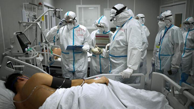 'Kecha O`zbekistonda koronavirusni yana 342  nafar fuqaro yuqtirib olgan, 2 nafar bemor vafot etgan. 109 nafar bemor o`ta og`ir ahvolda'ning rasmi