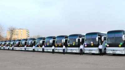 'Bugun Toshkentdan viloyatlarga jo`naydigan avtobuslar jadvali e`lon qilindi (yo`nalish va narxlar)'ning rasmi