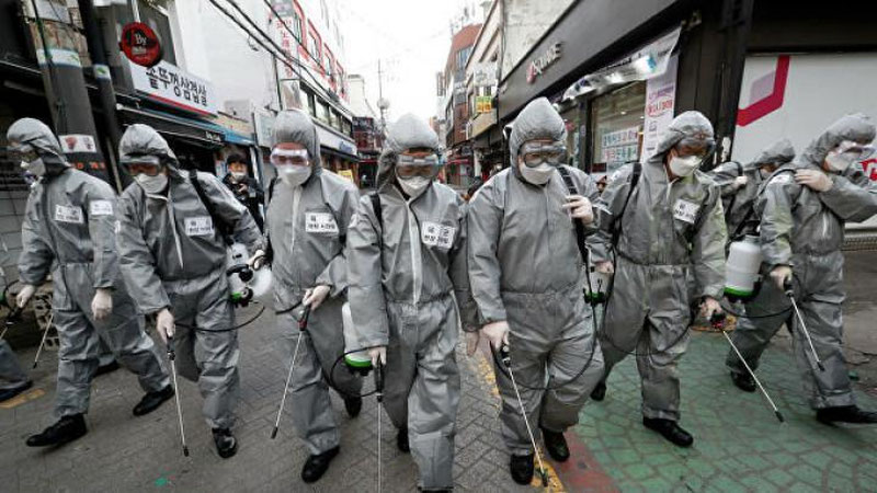 'Janubiy Koreya poytaxtida cheklovlar kuchaytirildi'ning rasmi