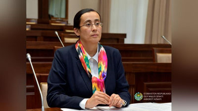 Изрображение 'Новый посол Узбекистана в Израиле прибыла в Тель-Авив'