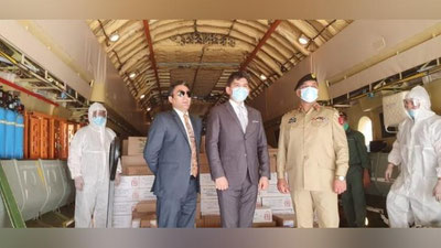 Изрображение 'Узбекистан отправил в Пакистан гуманитарный груз для борьбы с COVID-19'