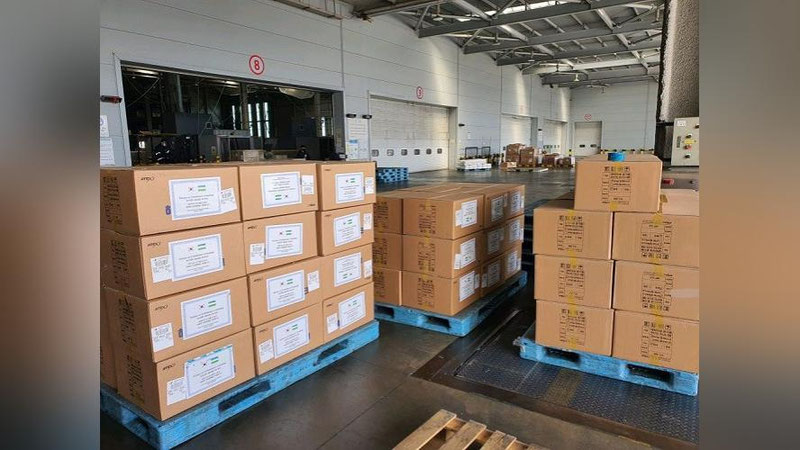 Изрображение 'Корейское национальное агентство полиции направило 30 тысяч масок Узбекистану'