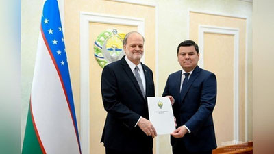 'EXHTning O`zbekistondagi koodinatori o`z missiyasini yakunlamoqda'ning rasmi