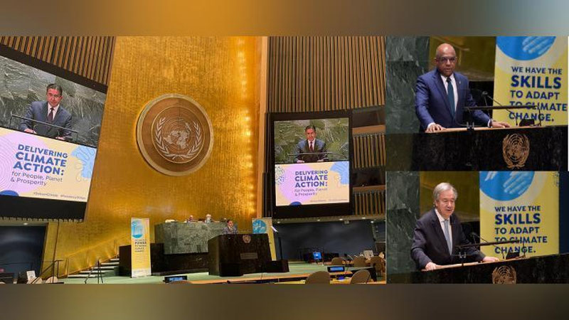 'Mirziyoevning iqlim o`zgarishlariga qarshi kurash sohasidagi tashabbuslari BMT Bosh Assambleyasining yuqori darajadagi forumida taqdim etildi'ning rasmi