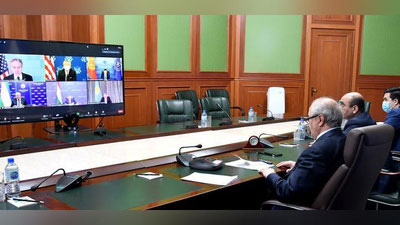 Изрображение 'Глава МИД Узбекистана принял участие во встрече стран Центральной Азии и США в формате «С5+1»'