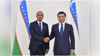 'Bangladeshning yangi elchisi O`zbekiston tashqi ishlar vaziriga ishonch yorliqlari nusxalarini topshirdi'ning rasmi