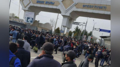 '3746 nafar vatandoshimiz Qozog`iston-O`zbekiston chegarasini kesib o`tdi'ning rasmi