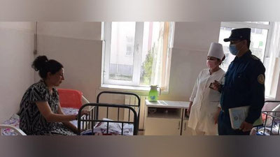 'Xatirchilik profilaktika inspektori homilador ayol hayotini saqlab qoldi'ning rasmi