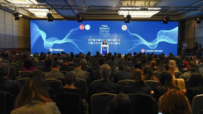 'Istanbulda Turkiy tilli davlatlar hamkorlik kengashiga a`zo mamlakatlar vakillari ishtirokida media-forum boshlandi'ning rasmi