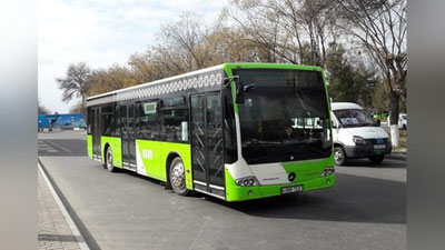 'Poytaxtdagi avtobuslar 31 dekabr kuni 1 soat ko`p xizmat ko`rsatadi'ning rasmi