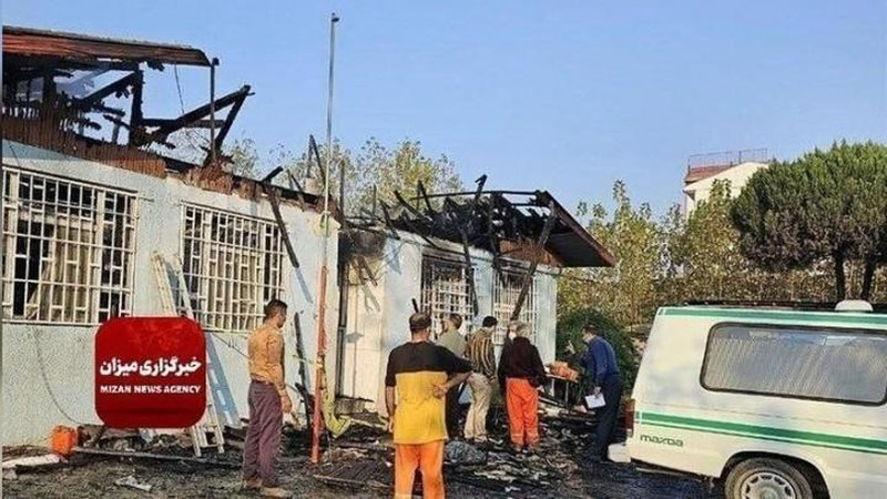 'Erondagi giyohvandlarni reabilitasiya markazida sodir bo`lgan yong`inda 30ga yaqin odam halok bo`ldi'ning rasmi