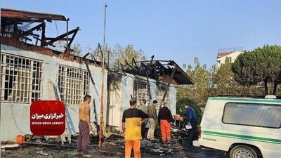 'Erondagi giyohvandlarni reabilitasiya markazida sodir bo`lgan yong`inda 30ga yaqin odam halok bo`ldi'ning rasmi