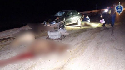 Изрображение 'В Байсуне водитель въехал в стадо баранов: погиб молодой чабан'